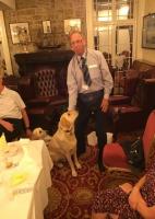 “Pringle is my guide dog, my constant companion, my best friend”.